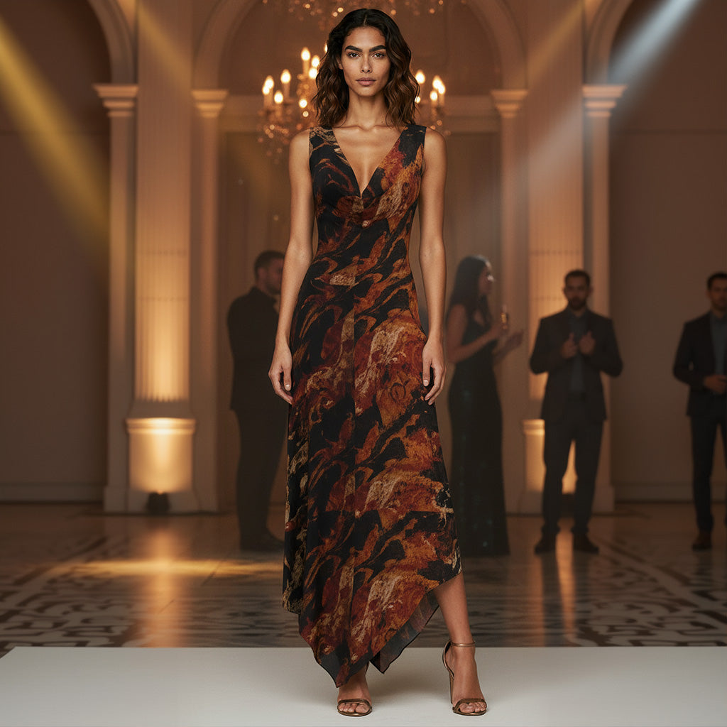 Beautiful Printed Velours for the Festive Season