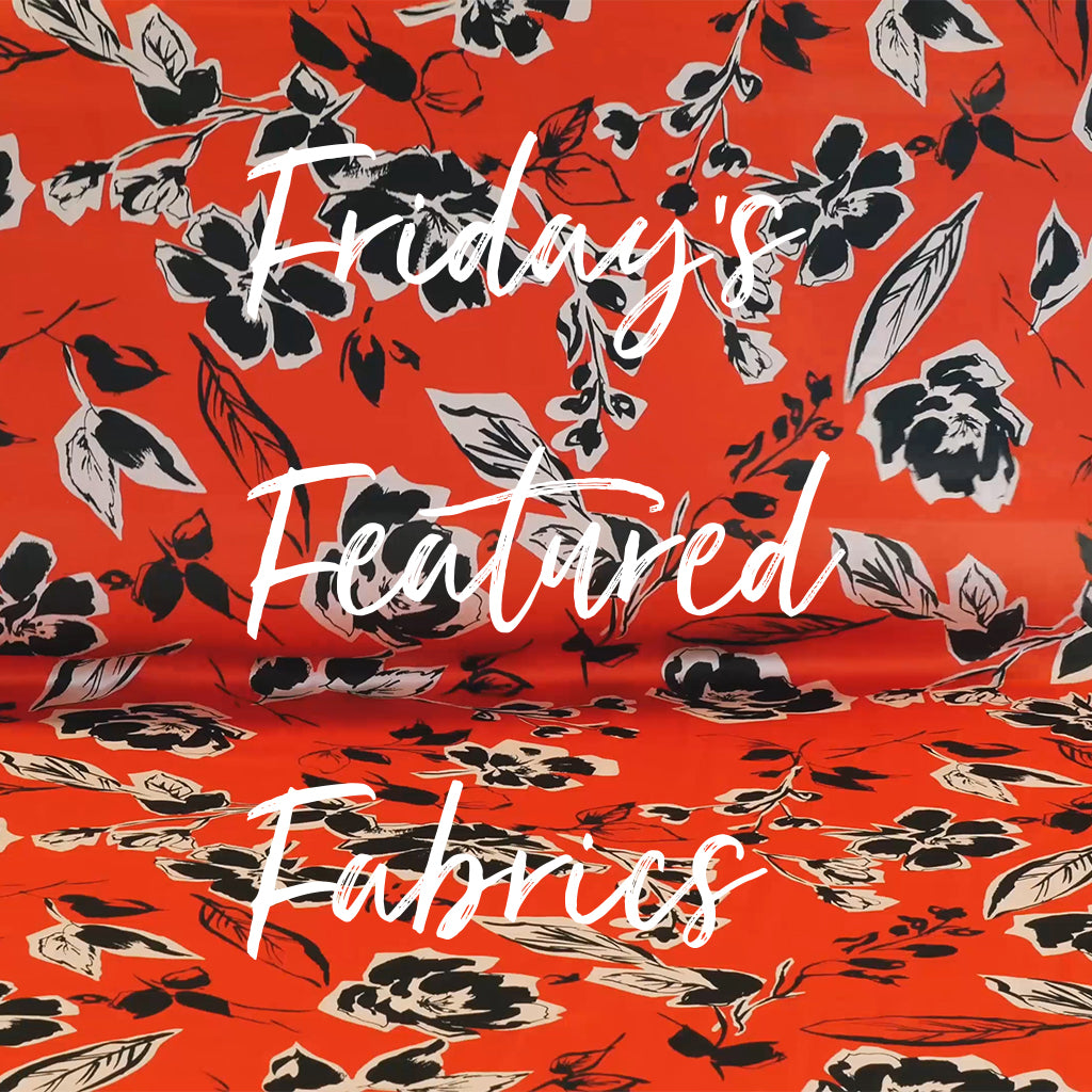 Friday's Featured Fabrics - 7th December 2018