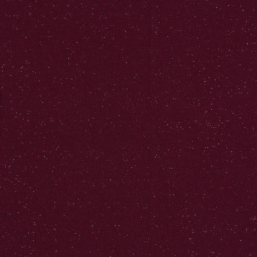 Sparks - Mulberry Scuba Crystal Crepe Stretch Fabric Sample