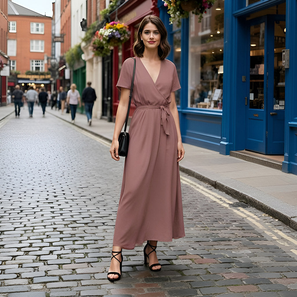 Trieste - Blush Pink Modal, Bamboo and Tencel Woven Twill Fabric