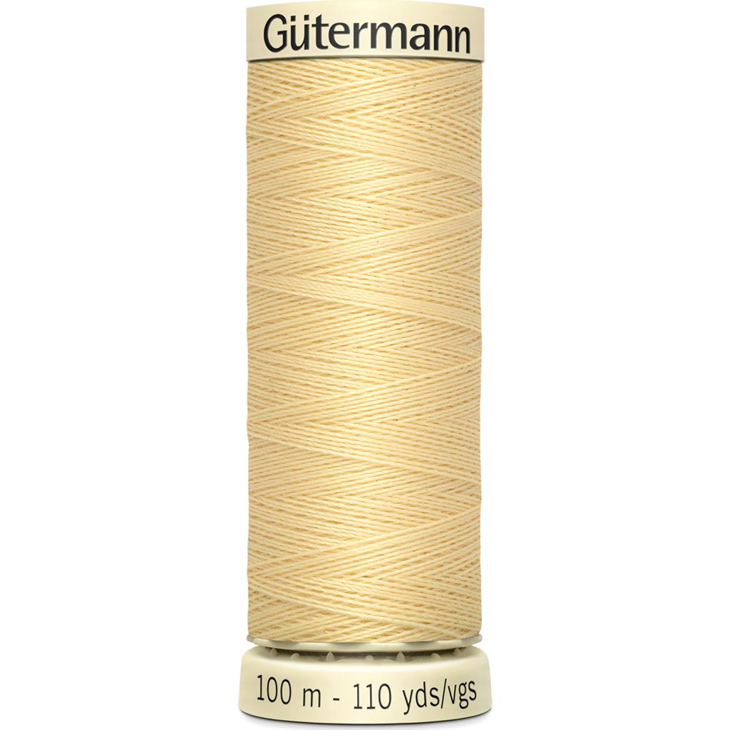Gutermann Sew-All Thread 100m Whites, Creams and Yellows