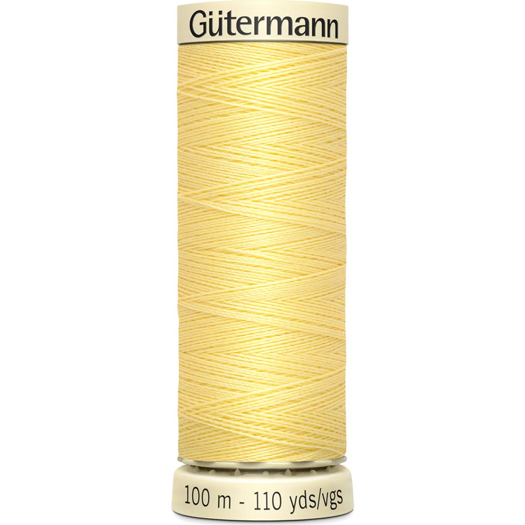 Gutermann Sew-All Thread 100m Whites, Creams and Yellows