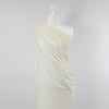 Abbey - Single Cream Light Scuba Stretch Crepe Fabric