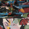 Alton - Multi Lucious Leaves Stretch Scuba Crepe Fabric Feature Image from Patternsandplains.com