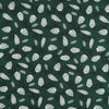 Arizona - Bottle Green Pine Cones, Single Jersey Cotton Elastane Print Fabric Main Image from Patternsandplains.com