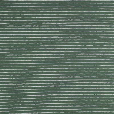 Arizona - Pistachio Green Sketch Stripe, Single Jersey Cotton Elastane Print Fabric Main Image from Patternsandplains.com