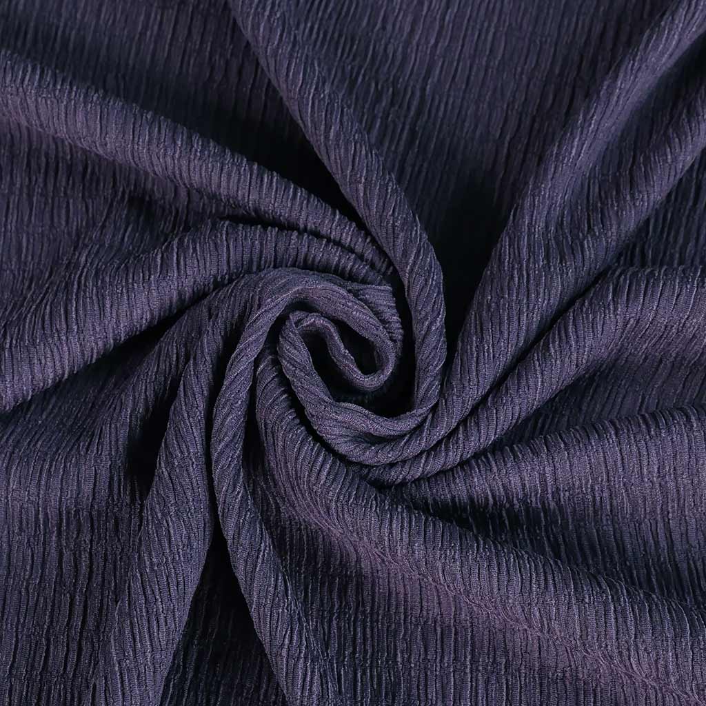 Aspen - Faded Purple Stretch Rib Fabric - 2.00m Remnant
