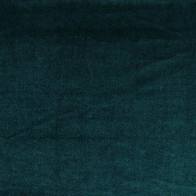 Carlotta Teal Stretch Panne Velvet Jersey Fabric from John Kaldor Main Image from Patternsandplains.com