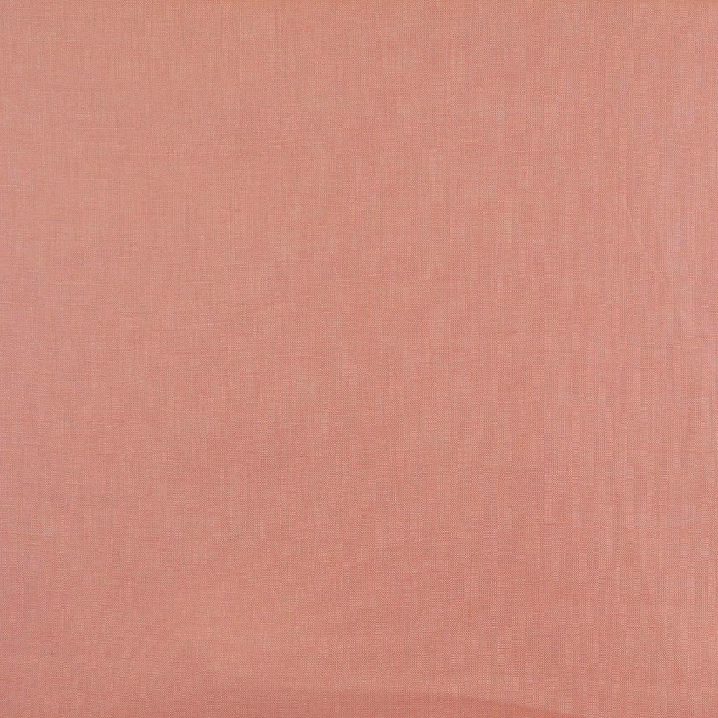 Clare Starfish Pink 100% Pure Linen Woven Fabric Main Image from Patternsandplains.com