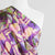 Cotton Satin - Purple Resonate Neon Woven Fabric by Nerida Hansen Mannequin Close Up Image from Patternsandplains.com