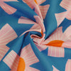 Cotton Voile - Blue Sunny Days Woven Fabric by Nerida Hansen Detail Swirl Image from Patternsandplains.com