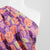 Fine Poplin - Purple Fresh Flowers Cotton Woven Fabric by Nerida Hansen Mannequin Close Up Image from Patternsandplains.com