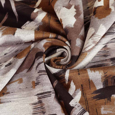 Florence - Caramel Paint, Ponte de Roma Fabric Detail Swirl Image from Patternsandplains.com