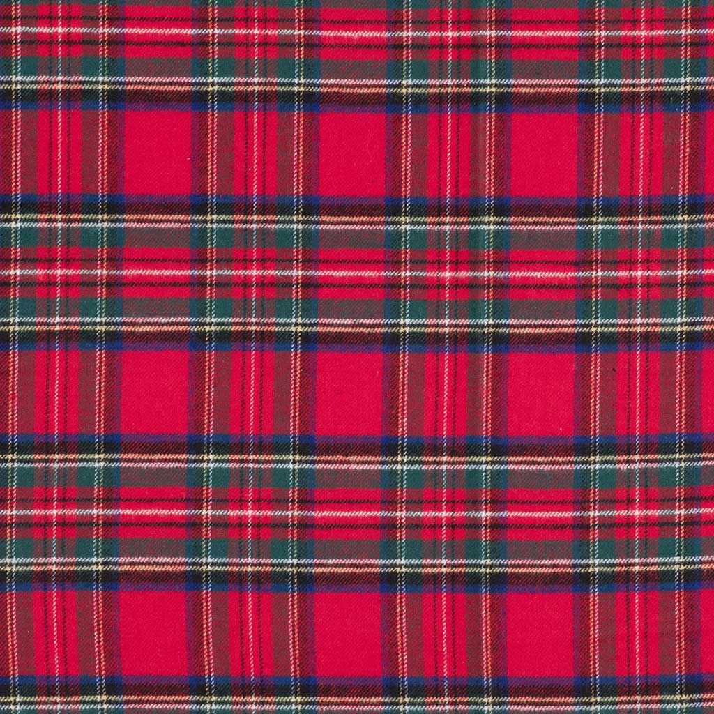 Hudson - Red Scarlet Tide Brushed Cotton Woven Fabric