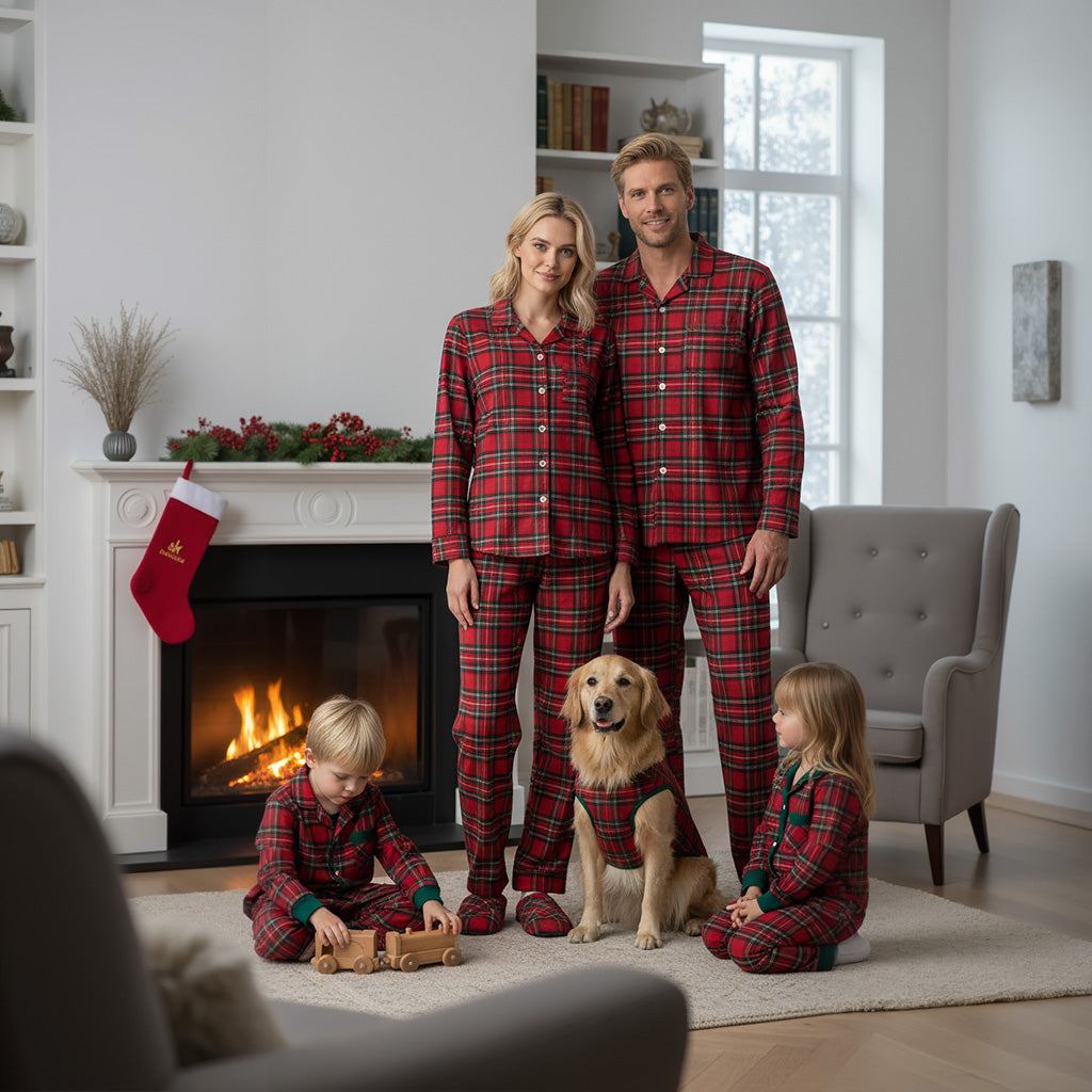 Hudson - Red Scarlet Tide Brushed Cotton Woven Fabric