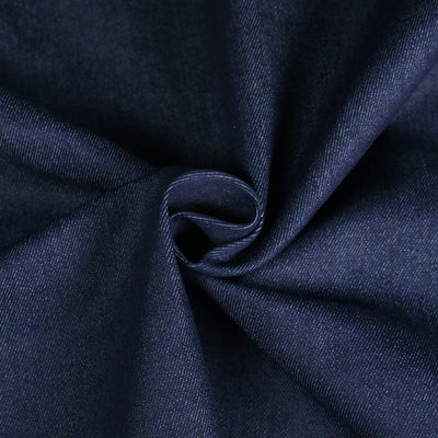 Jasper - Dark Navy 11 Ounce Stretch Denim Fabric - 1.70m Remnant