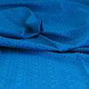 Jodie - Royal Blue Dots Cotton Broderie Anglaise Woven Fabric - 0.85m Remnant