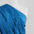 Jodie - Royal Blue Hearts Cotton Broderie Anglaise Woven Fabric - 0.35m Remnant