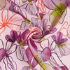 Lenzing Ecovero - Pastel Pink Mr Beardy Viscose Woven Fabric by Nerida Hansen Detail Swirl Image from Patternsandplains.com