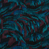 Lima - Petrol Linear Viscose Stretch Woven Twill Fabric