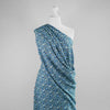 Linz - Blues Retrospective Viscose Woven Twill Fabric