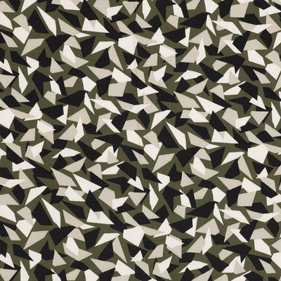 Linz - Olven Green Trapeze Viscose Woven Twill Fabric - 3.00m Remnant