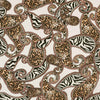 Linz - Cream Wild Paisley Viscose Woven Twill Fabric Main Image from Patternsandplains.com