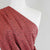 Linz - Jasper Red Ds Viscose Woven Twill Fabric Mannequin Close Up Image from Patternsandplains.com