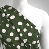 Loreto - Green Cirque Polyester Crepe Woven Fabric