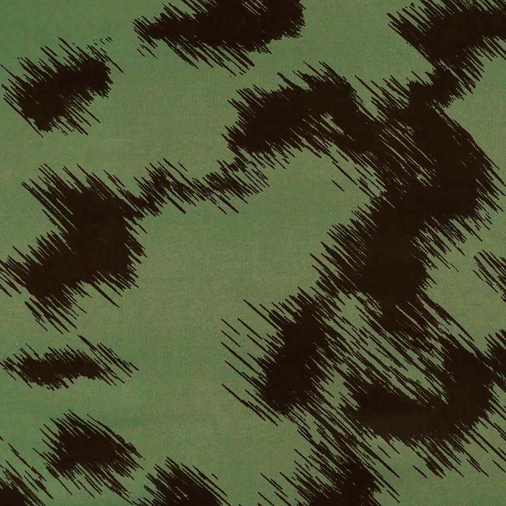 Lucca - Green Oblique Viscose Lawn Woven Fabric