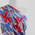 Madison - Blue Pop Flowers Viscose Crepe Woven Fabric Mannequin Close Up Image from Patternsandplains.com