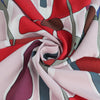 Madison - Pink Pop Flowers Viscose Crepe Woven Fabric Detail Swirl Image from Patternsandplains.com