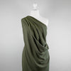 Madison - Sage Green Viscose Crepe Woven Fabric Mannequin Wide Image from Patternsandplains.com