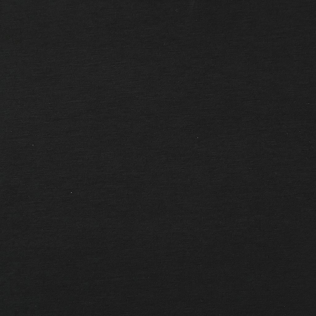Milan - Black Viscose Rich Ponte de Roma Fabric Main Image from Patternsandplains.com