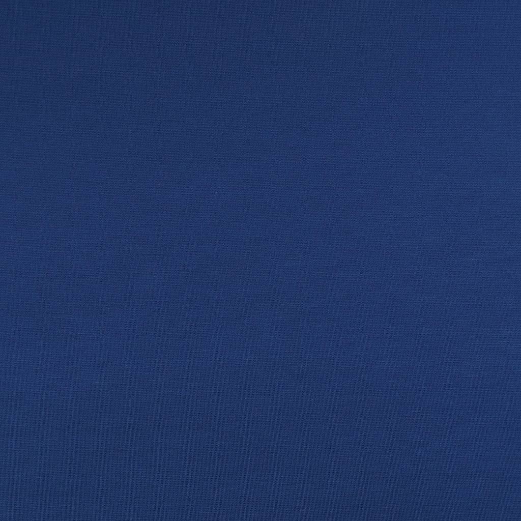 Milan - Royal Blue Viscose Rich Ponte de Roma Fabric Main Image from Patternsandplains.com
