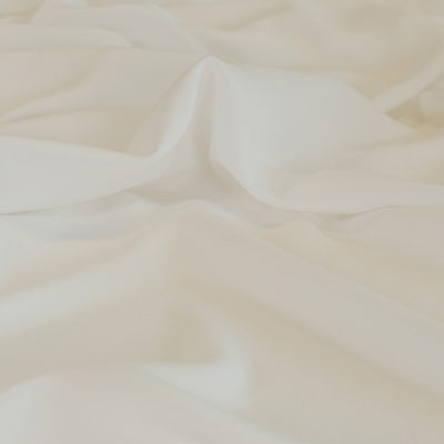 Mons - Natural White Viscose Linen Woven Fabric Feature Image from Patternsandplains.com