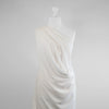 Mons - Natural White Viscose Linen Woven Fabric Mannequin Wide Image from Patternsandplains.com