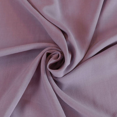 Mons - Thistle Purple Viscose Linen Woven Fabric Detail Swirl Image from Patternsandplains.com
