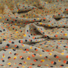 Napa - Moss Green Hex Viscose Lawn Woven Fabric