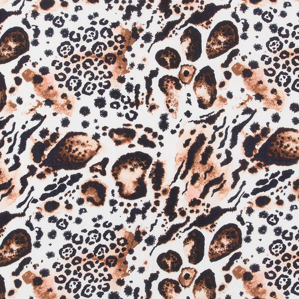 Napa - Sand, Blotting Paper Viscose Lawn Woven Fabric Sample