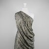 Ono - Green Waves Polyester Woven Satin Fabric - 2.30m Remnant