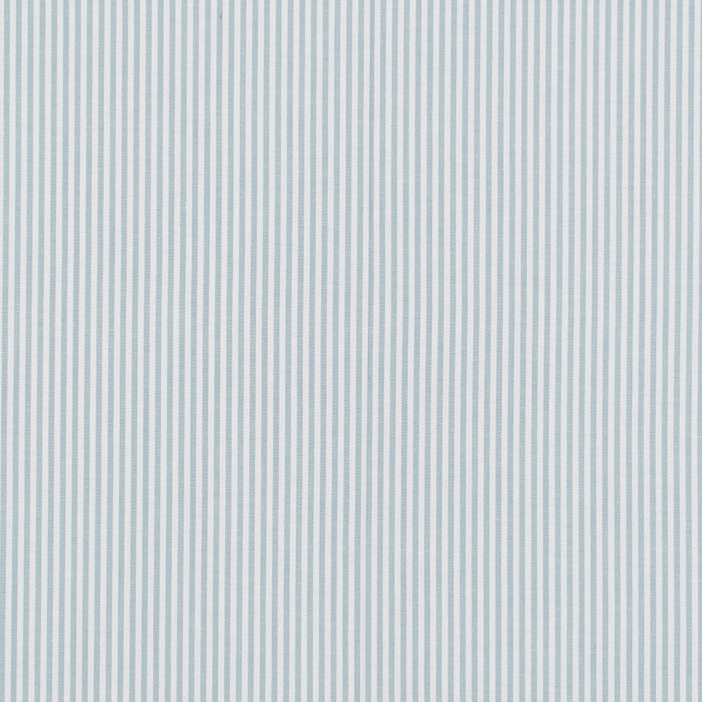 Rivage - Duck Egg Blue 3mm Stripe Yarn Dyed Chambray Woven Fabric