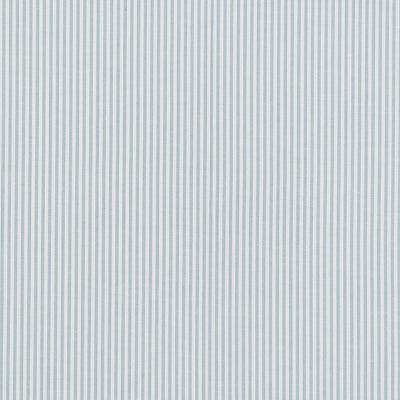 Rivage - Duck Egg Blue 3mm Stripe Yarn Dyed Chambray Woven Fabric
