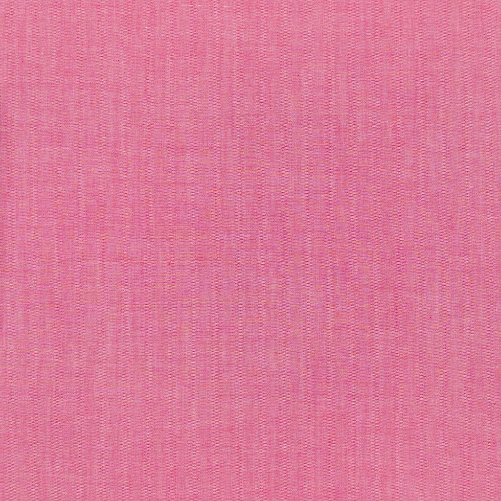 Rivage - Signal Red Yarn Dyed Chambray Woven Fabric