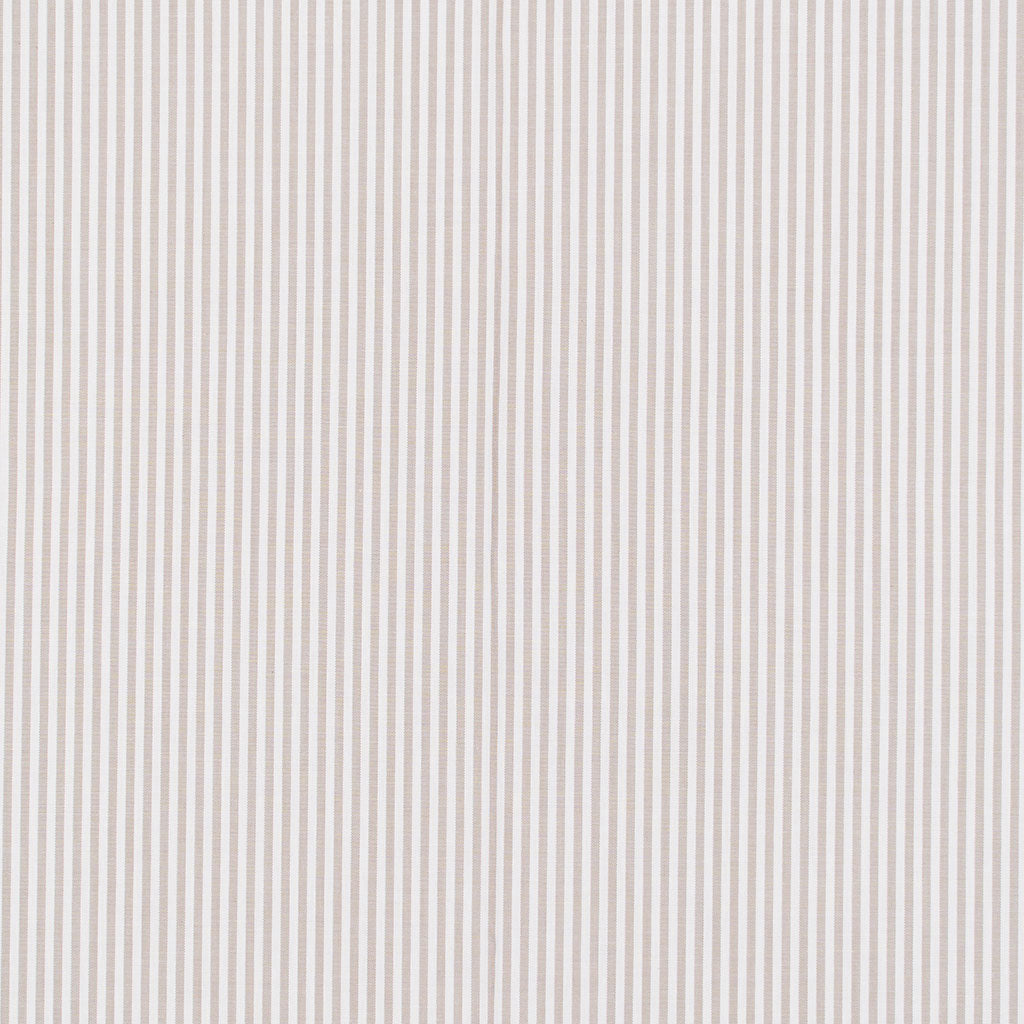 Rivage - Stone 3mm Stripe Yarn Dyed Chambray Woven Fabric