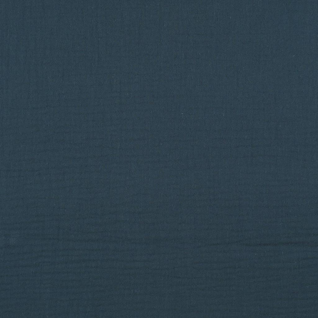 Seoni - Aviator Blue Cotton Double Gauze Woven Fabric Main Image from Patternsandplains.com