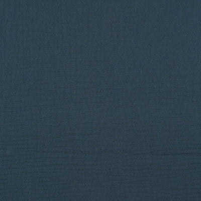 Seoni - Aviator Blue Cotton Double Gauze Woven Fabric Main Image from Patternsandplains.com