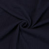 Seoni - Navy Cotton Double Gauze Woven Fabric - 2m Remnant