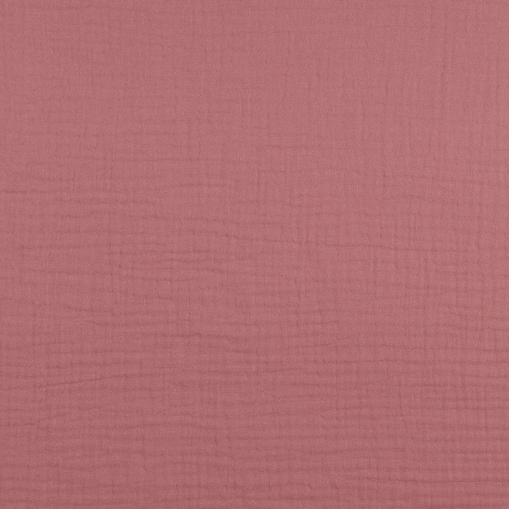 Seoni - Sugar Pink Cotton Double Gauze Woven Fabric Main Image from Patternsandplains.com