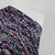 Seville - Navy Pebbles Viscose Elastane Single Jersey Fabric - 1.40m Remnant